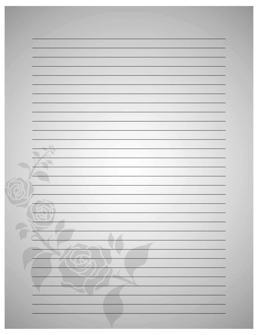 Rose Vines Letter Bundle