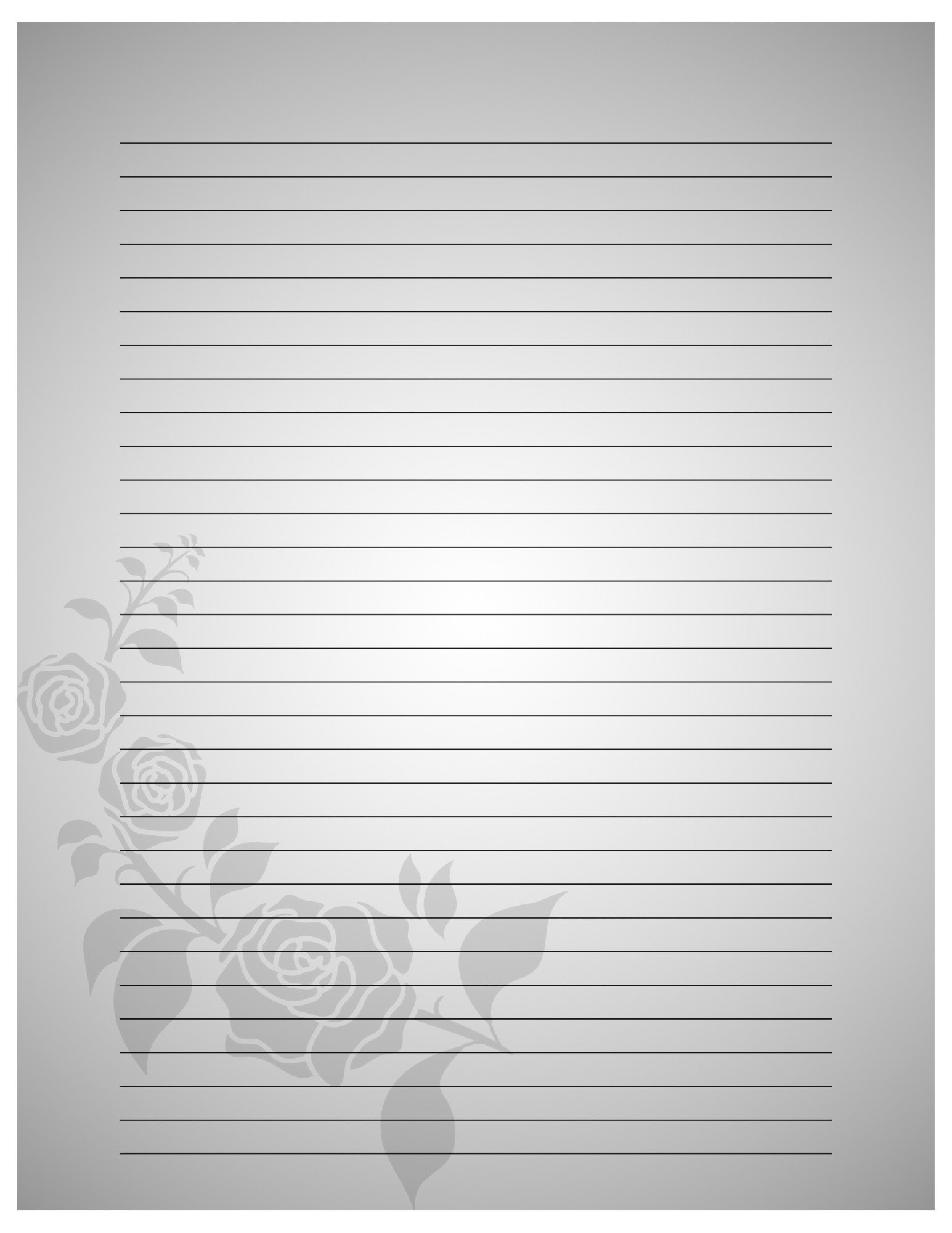 Rose Vines Letter Bundle