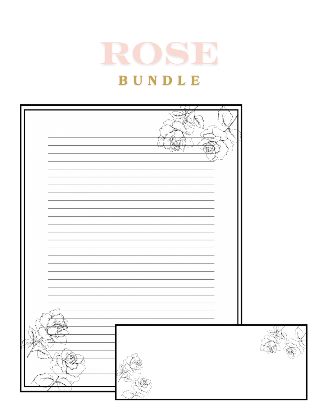 Rose Letter Bundle